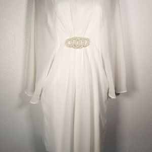 Sophisticated white dress